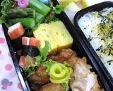 【弁当飯】沢庵de黄色のお花✿作り方5写真