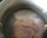 ☆冷やしチキンのツナバジルソース☆作り方1写真