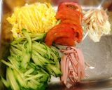 簡単！まろやか自家製ダレの冷やし中華作り方1写真