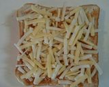 朝食おやつに☆チーズ蜂蜜きなこトースト★作り方4写真