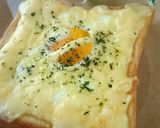 朝食おやつに☆チーズ蜂蜜きなこトースト★作り方6写真
