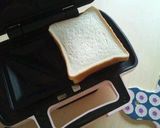 ミートボールとチーズのホットサンド作り方5写真