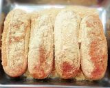 給食menu＊大人気のきな粉揚げパン作り方3写真
