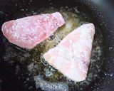 かじきのムニエル☆塩レモンのパン粉ソース作り方8写真