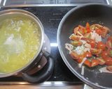 トマトのジェノベーゼパスタ作り方2写真