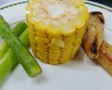 チキンソテーの焼き方♪　ファイヤー作り方8写真