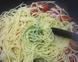 トマトのジェノベーゼパスタ作り方5写真