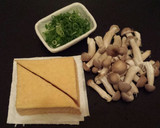 簡単☆厚揚げのきのこあんかけ作り方1写真