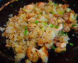 バターコンソメ味のチキンオムライス作り方7写真