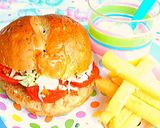 マクロビナルド★グルテンミートバーガー作り方7写真