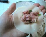 かぼちん家自慢！小龍包みたいな餃子！作り方4写真