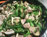 豚バラゴーヤ夏野菜のオイスターソース炒め作り方5写真