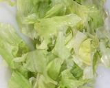 さっぱり塩レモンと緑野菜の冷製パスタ作り方2写真