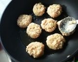 ヘルシー鶏つくねバーグ作り方4写真