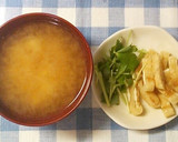 簡単　子供が喜ぶ！豆腐と油揚げの味噌汁作り方7写真