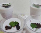 ブラックチェリーの杏仁フルフル豆腐♪作り方10写真