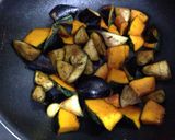 夏野菜とミートボールのチーズ焼き作り方3写真