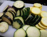 ナスとズッキーニで作る簡単肉パスタ！作り方2写真
