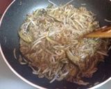 ひき肉と茄子と大葉の焼き春巻き♡作り方3写真