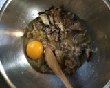 鯖缶と茄子のフリッター作り方2写真