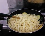 ナスとズッキーニで作る簡単肉パスタ！作り方9写真