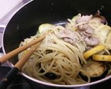 ナスとズッキーニで作る簡単肉パスタ！作り方10写真