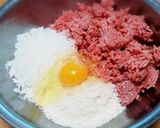 ◆トマト煮込みハンバーグ♪◆作り方1写真