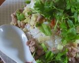 塩レモン入り＊豚ひき肉とブロ茎のそぼろ作り方4写真