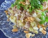 塩レモン入り＊豚ひき肉とブロ茎のそぼろ作り方5写真