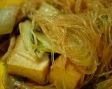 白菜・しめじ・春雨の☆ヘルシー厚揚げ丼作り方4写真