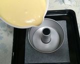 混ぜて焼くだけシフォンケーキ作り方8写真