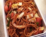 お手軽♪ボリューム満点オムそば弁当！！！作り方6写真