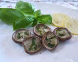 塩レモン&バジル風味♡ジューシー焼き椎茸作り方3写真