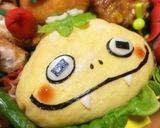妖怪ウォッチ☆ツチノコ☆キャラ弁・遠足作り方6写真
