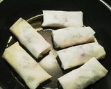 ✿ささみと梅干しと大葉の春巻き✿作り方12写真