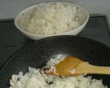 ☆親子でキムチチャーハン☆作り方3写真