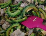 ゴーヤと牛肉のコチジャン炒め作り方4写真