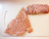 レンジで簡単♡柔らか鶏チャーシュー♡御節作り方3写真