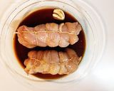 レンジで簡単♡柔らか鶏チャーシュー♡御節作り方4写真