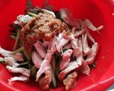 トマト棒棒鶏サラダ作り方6写真