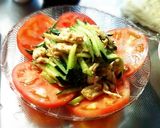 トマト棒棒鶏サラダ作り方7写真