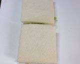 コンビニ風☆ハムレタスサンド作り方5写真