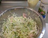 半端野菜でキャベツの千切りサラダ作り方4写真