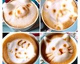 家カフェ☆簡単キャラテアート☆作り方15写真