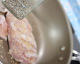 塩レモンと粗挽きガーリックのチキンソテー作り方4写真