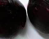 ビーツの炊き込み御飯＊ﾅﾑﾙ添え作り方2写真