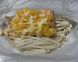 鮭☆コーン☆えのきだけ☆味噌マヨ蒸し～♪作り方2写真
