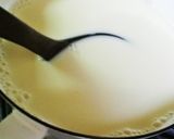 鍋で作る＊ざる豆腐の豆乳浸し作り方1写真
