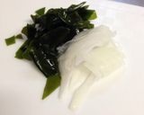 ＊生姜ポン酢deわかめの冷奴＊作り方1写真