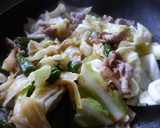 キャベツとししとうの味噌炒め♪作り方4写真